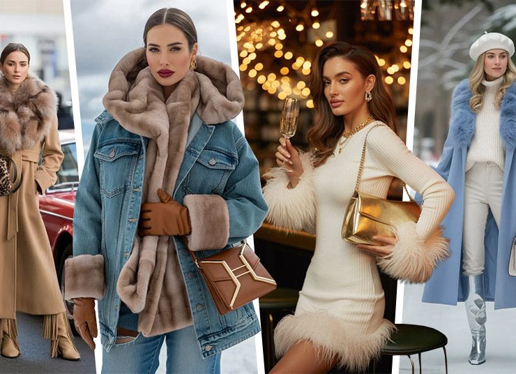 Οι γούνινες λεπτομέρειες είναι το νέο στυλ! Το καθημερινό look συναντά την πολυτέλεια