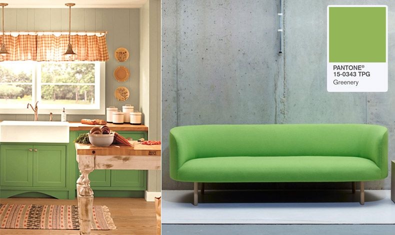 Το ζωηρό πράσινο καλείται να κατακτήσει τα χρώματα στην κουζίνα μας, ή στην ταπετσαρία του καναπέ μας και να μας γεμίσει ζωντάνια!