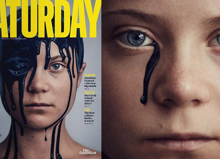 H Greta Thunberg γίνεται εξώφυλλο για το νέο περιοδικό του Guardian