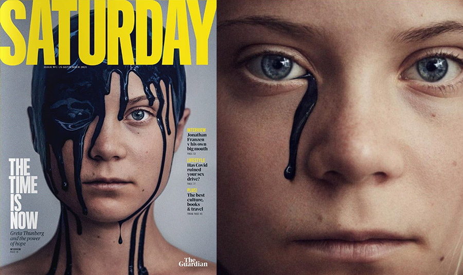 H Greta Thunberg γίνεται εξώφυλλο για το νέο περιοδικό του Guardian