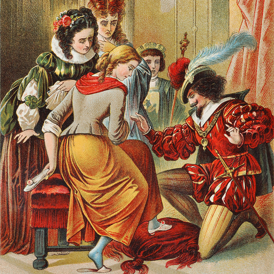 CINDERELLA ILLUSTRATION VIA PINTEREST