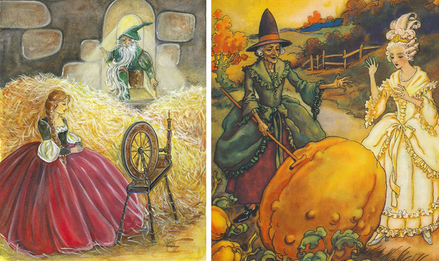 Rumpelstiltskin illustration via pinterest // Illustration Flickr