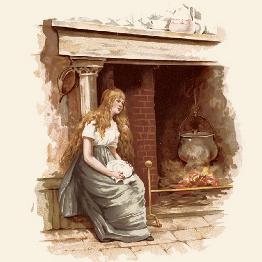 CINDERELLA ILLUSTRATION VIA PINTEREST