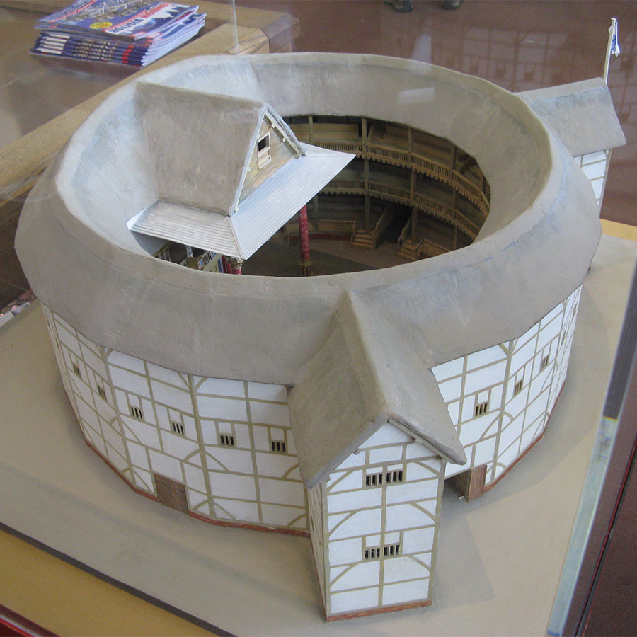 Μακέτα του θεάτρου PHOTO WIKIPEDIA