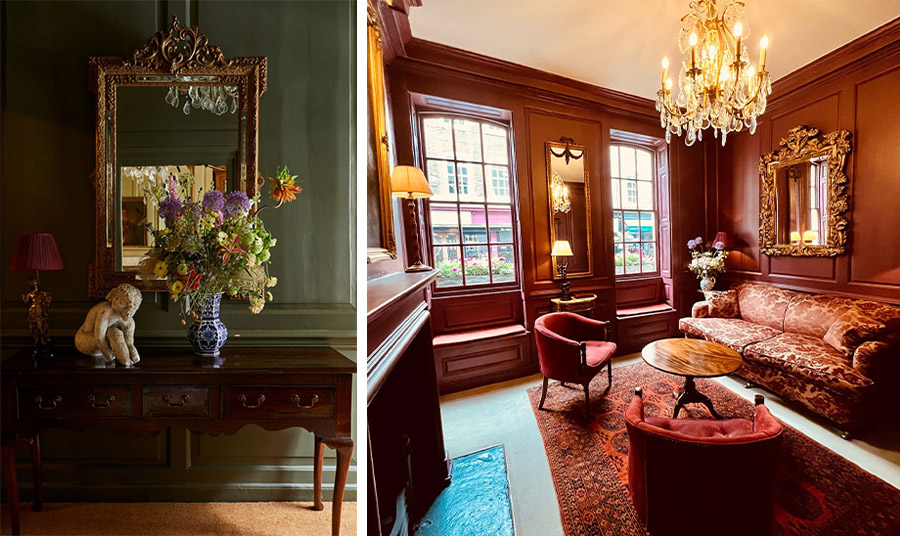 Η ρεσεψιόν και σαλόνι του ξενοδοχείου