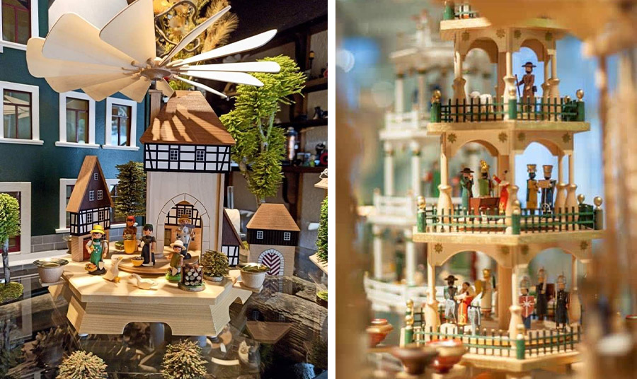 Το Seiffen στράφηκε στην κατασκευή ξύλινων παιχνιδιών όταν στα ορυχεία κασσίτερου στέρεψαν PHOTOS VIA PINTEREST