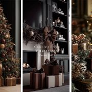 Τάση: Χριστουγεννιάτικη διακόσμηση στις αποχρώσεις του καφέ