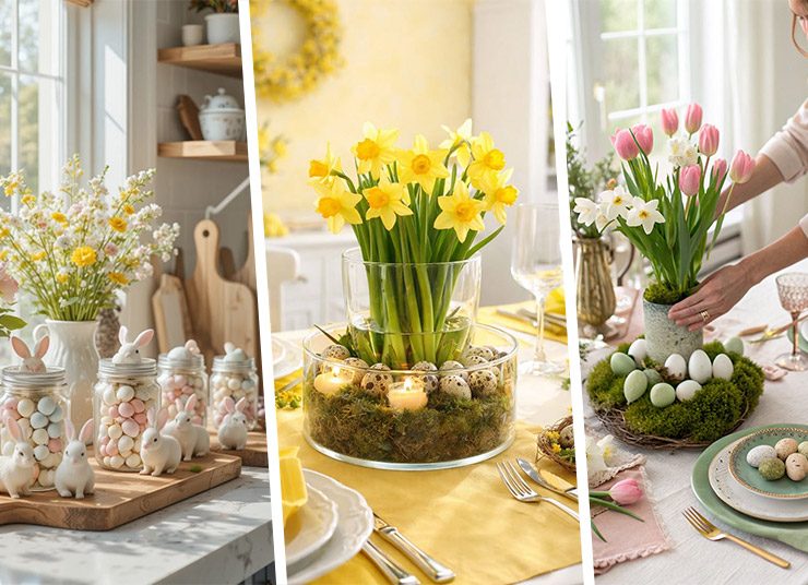 Ιδέες διακόσμησης που γιορτάζουν το Πάσχα και την έλευση της άνοιξης!