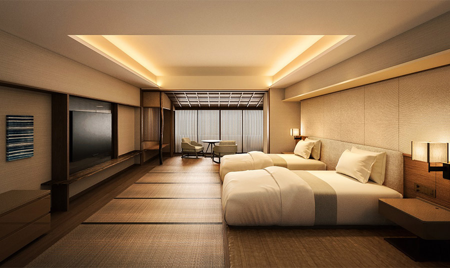 Ατμόσφαιρα στα δωμάτια του ξενοδοχείου