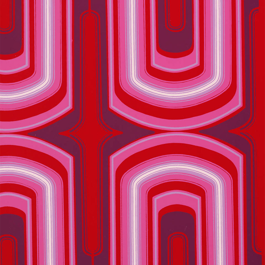 Τμήμα από την ταπετσαρία «Palladio 9» του σχεδιαστή Tony Fraser, κατασκευασμένη Arthur Sanderson & Sons Ltd., 1971 © VICTORIA & ALBERT MUSEUM LONDON