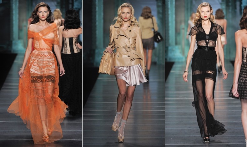 Aπό την επίδειξη μόδας του οίκου Dior, για την άνοιξη-καλοκαίρι 2009