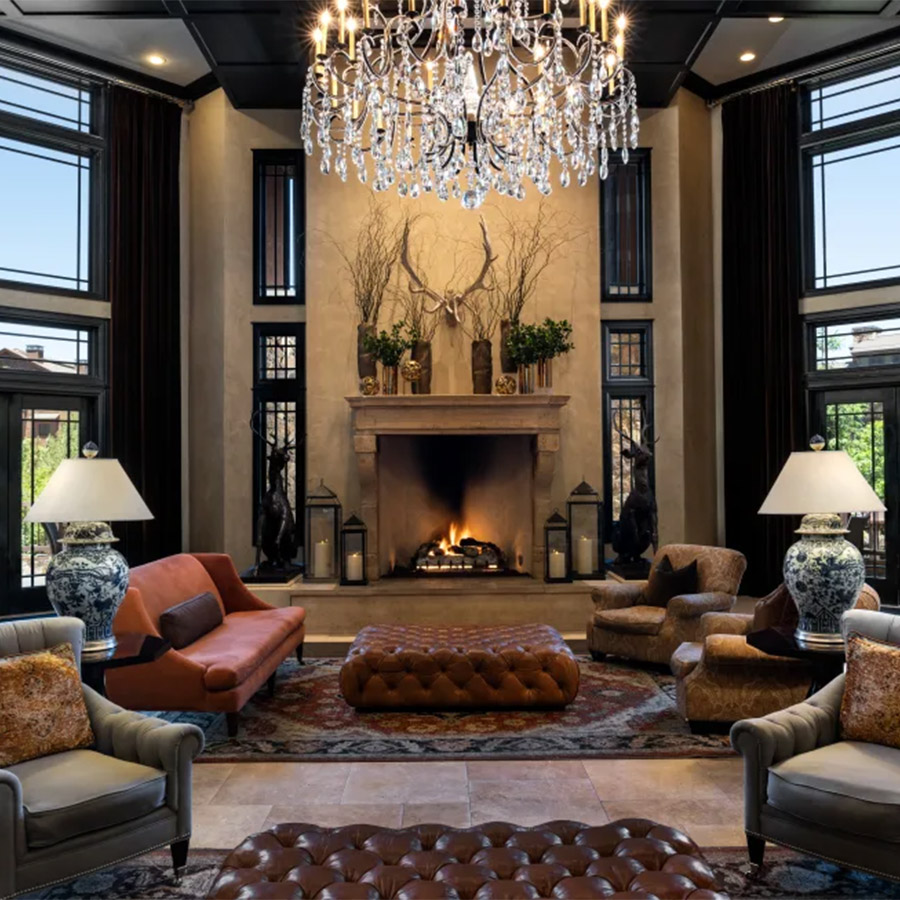 Το τζάκι στο Lobby του ξενοδοχείου, PHOTO STEIN HOTEL