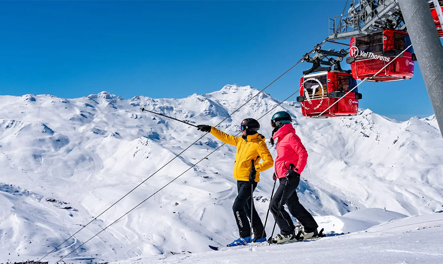 Σκιέρ έτοιμοι για δράση PHOTO www.valthorens.com
