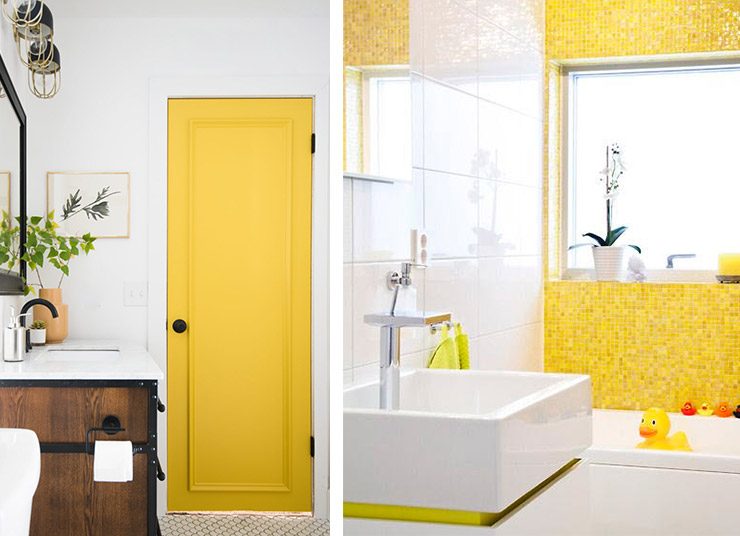 Κίτρινο μπάνιο: Χαρούμενο ξύπνημα!