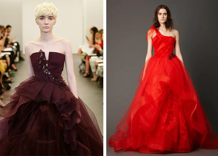 Η συλλογή για την άνοιξη του 2013 με διαφορετικές αποχρώσεις του κόκκινου, γεμάτη έμπνευση, τούλι, μετάξι και οργάντζα συνέθεσε ένα συναρπαστικό «σκηνικό» γάμου