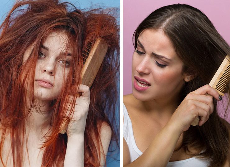 Πώς μπορείτε να ξεμπερδέψετε τα ήδη κατεστραμμένα μαλλιά χωρίς να τα κάνετε χειρότερα;