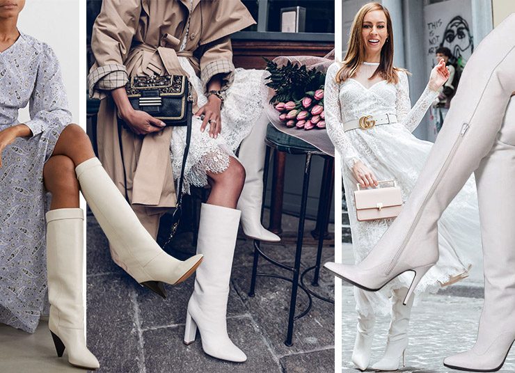 5 λόγοι για να φορέσετε λευκές μπότες