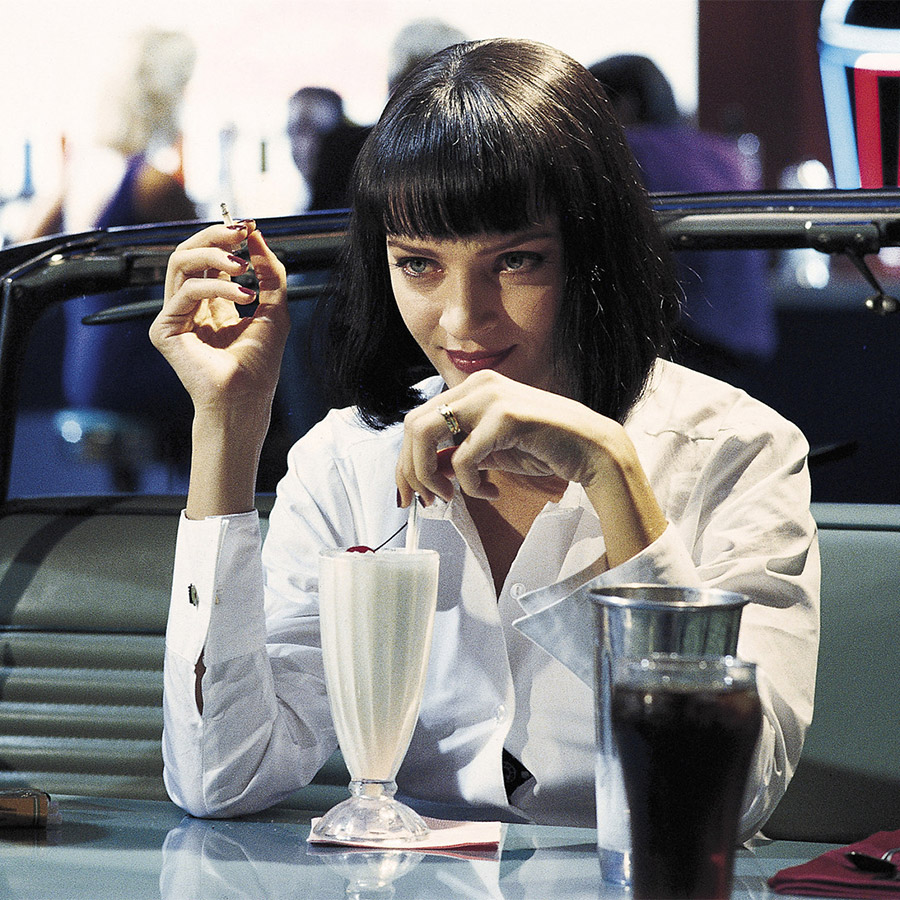 H Ούμα Θέρμαν στο «Pulp Fiction» PHOTO IMBD 