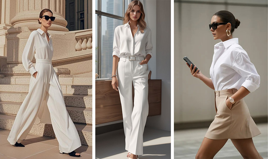 Συνδυάζεται με κάθε είδους παντελόνι ή σορτς PHOTOS VIA PINTEREST