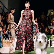 Lela Rose: Μία επίδειξη μόδας και ένα σόου με σκύλους σε ένα!