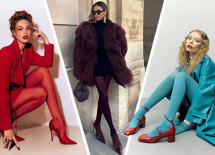 Τάση: Λαμπερά λουστρίνια σε εκτυφλωτικό κόκκινο και σαγηνευτικό μπορντό!