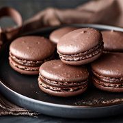 Μακαρόν με σοκολάτα και αμύγδαλο: Η τέλεια γαλλική λιχουδιά!