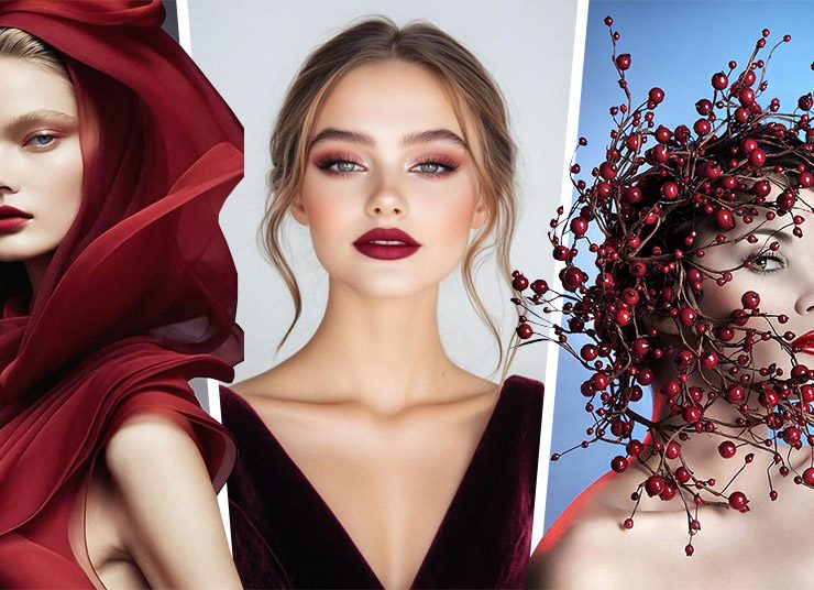 Μακιγιάζ στις αποχρώσεις του κράνμπερι: Σαγηνευτικό και γοητευτικό