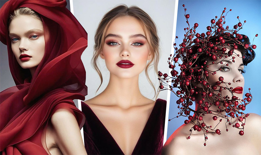 Μακιγιάζ στις αποχρώσεις του κράνμπερι: Σαγηνευτικό και γοητευτικό