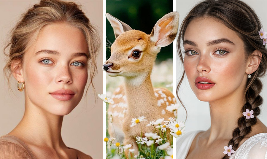 Το μακιγιάζ «ελαφάκι»: Η τρυφερή και μαζί λαμπερή τάση τής άνοιξης του 2026!