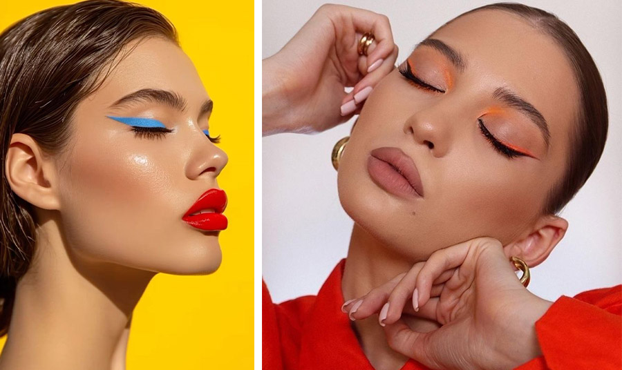 Δίδυμοι – Eyeliner με χρώμα PHOTO VIA PINTEREST