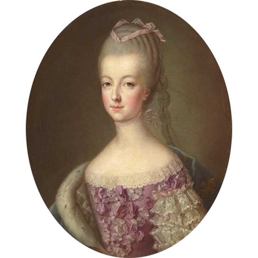 Marie Antoinette, Dauphine της Γαλλίας το 1773, Francois Hubert Drouais PHOTO WIKIMEDIA COMMONS