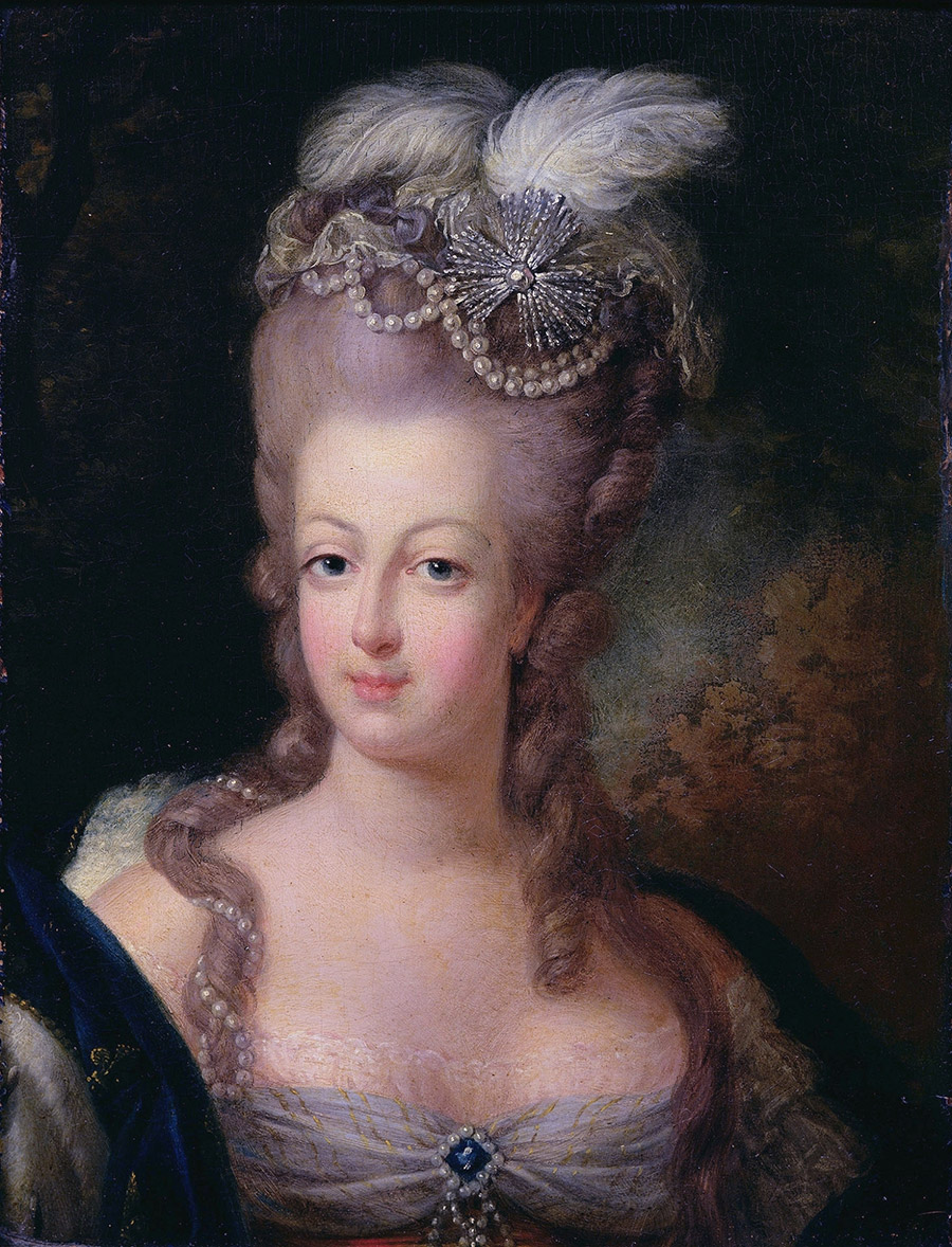 Marie Antoinette, Elisabeth Vigée Le Brun, 1775, PHOTO  WIKIMEDIA COMMONS 