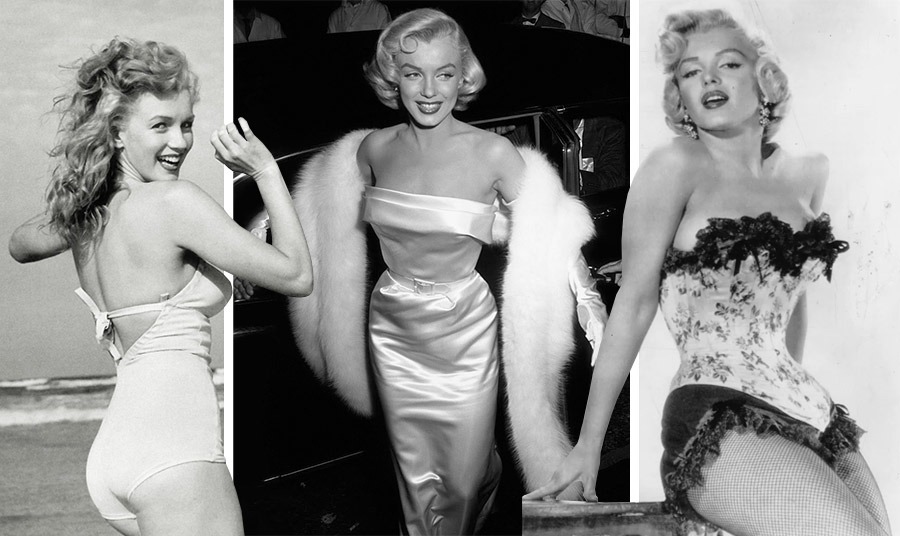 «Σκηνές» από τη ζωή της… Το 1951 σε κάποια παραλία // Η Marilyn Monroe στο Ciro's night club το 1953 // Σε φωτογράφηση το 1951
