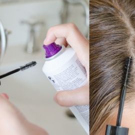 Αν μετά από το ωραίο σας χτένισμα, δείτε κάποιες ατίθασες τρίχες στα μαλλιά σας να «πετάνε», ψεκάστε λίγη λακ στο καθαρό βουρτσάκι και ισιώστε τις!