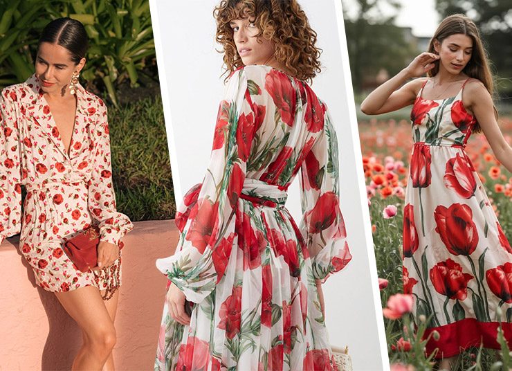 Η γοητεία του μοτίβου παπαρούνας στη μόδα και πώς να το φορέσετε