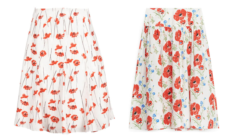 Φούστες με παπαρούνες PHOTO CHARLOTTE BRODY // PHOTO shopstyle.co.uk