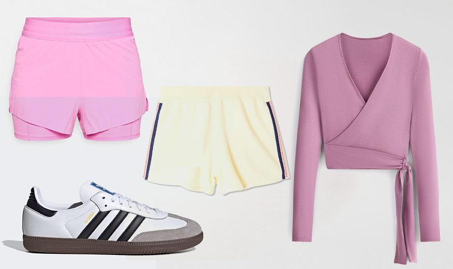 Σορτς, Nike // Σορτς, Guest in Residence  // Μπλούζα, Oysho // Παπούτσι, adidas 