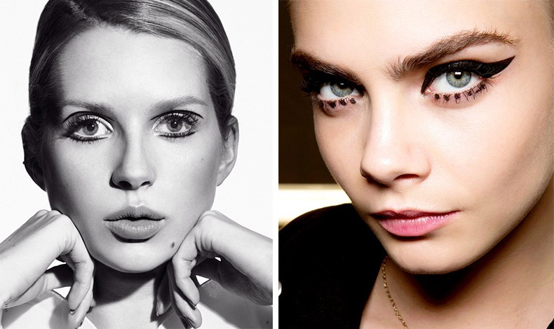 Το μαύρο eyeliner, μια κορυφαία τάση στο μακιγιάζ φθινόπωρο2018- χειμώνας 2019 που σας επιτρέπει να δημιουργήσετε σε λίγα μόνο βήματα ένα σέξι μακιγιάζ