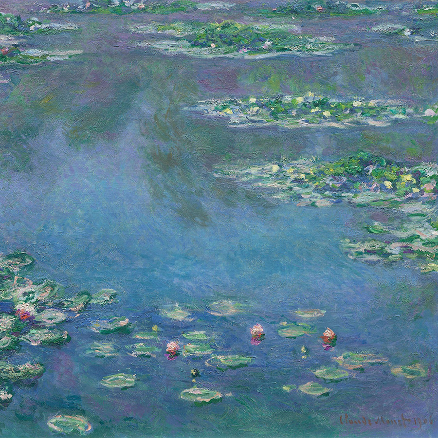 Ένας από τους πιο διάσμους πίνακες του Claude Monet «Νούφαρα» (Water Lilies) (1906) PHOTO WIKIMEDIA COMMONS