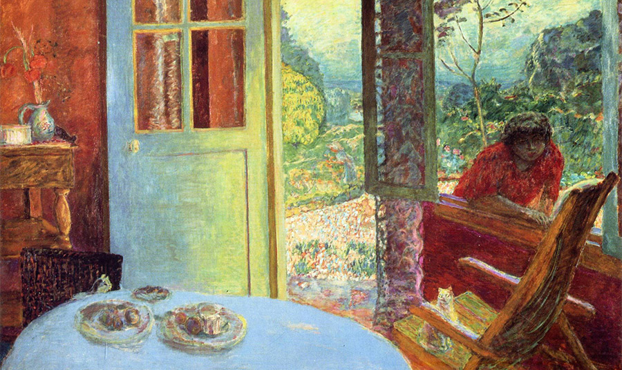 Πίνακας «Τραπεζαρία στην εξοχή» του Pierre Bonnard( 1913) PHOTO WIKIPEDIA