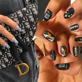 Όταν η τσάντα Saddle του Dior γίνεται πηγή έμπνευσης! Μία από τις τσάντες του γαλλικού οίκου με λάτρεις σε όλον τον κόσμο μπαίνει στο μανικιούρ μας! // Μία τολμηρή εκδοχή στην τέχνη των νυχιών με το λογότυπο και το ύφος του οίκου Givenchy