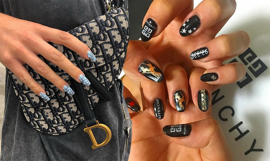 Όταν η τσάντα Saddle του Dior γίνεται πηγή έμπνευσης! Μία από τις τσάντες του γαλλικού οίκου με λάτρεις σε όλον τον κόσμο μπαίνει στο μανικιούρ μας! // Μία τολμηρή εκδοχή στην τέχνη των νυχιών με το λογότυπο και το ύφος του οίκου Givenchy