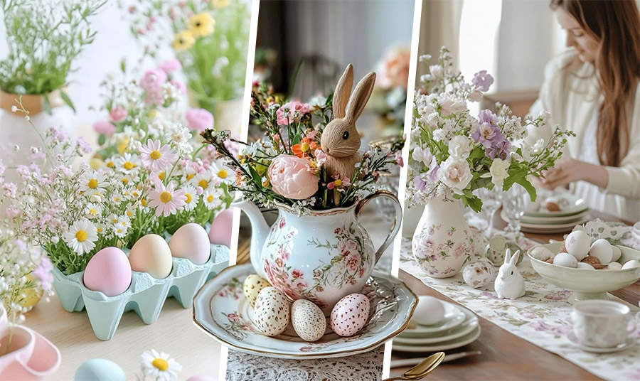 Νοσταλγικά παστέλ φέρνουν το Πάσχα στο σπίτι μας!