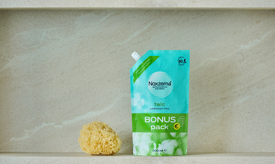 Τα αφρόλουτρα της νέας σειράς Bonus Pack από τη Noxzema είναι κατάλληλα για όλη την οικογένεια