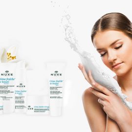 Η σειρά 24ωρης ενυδάτωσης Crème Fraîche®, με φυτικούς γαλακτώδεις χυμούς και λευκά άνθη, ξεδιψάει, καταπραϋνει και αναζωογονεί την αφυδατωμένη επιδερμίδα, χωρίς parabens