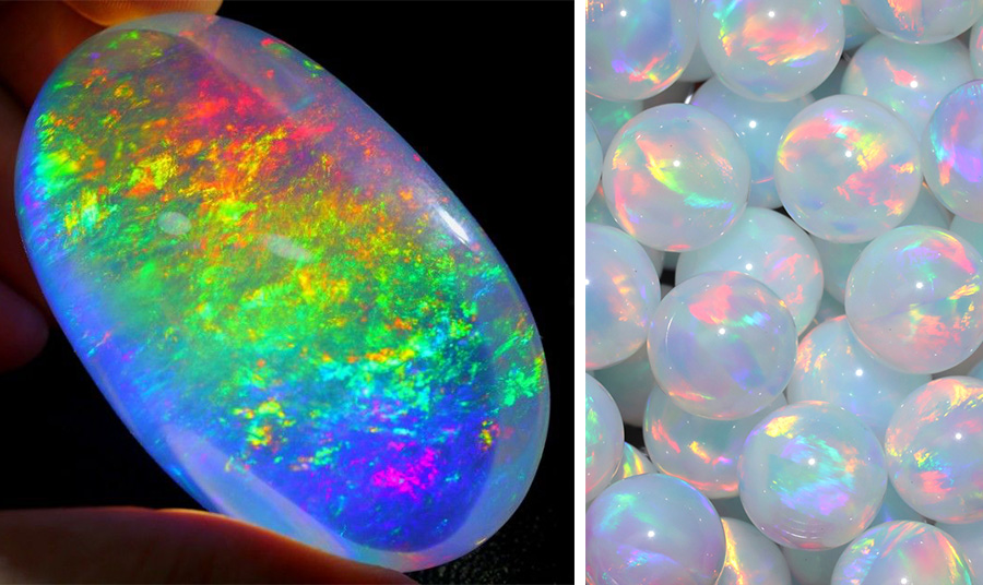 Rainbow Opal // Common Opal