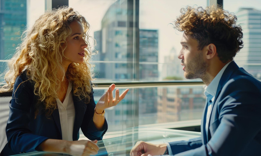 Γιατί δυσκολευόμαστε να διατηρήσουμε την οπτική επαφή όταν μιλάμε;