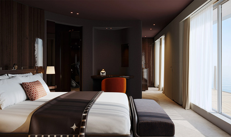 Μπείτε στη σουίτα Agatha Christie, τη μεγαλύτερη σουίτα δύο υπνοδωματίων στο Corinthian. Εμπνευσμένη από τη μυθιστοριογράφο, διαθέτει πλούσιες υφές, έργα τέχνης, κρεβάτια king size και απέραντη θέα