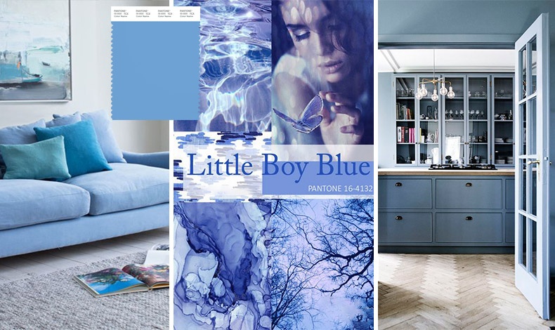 Το Little Boy Blue της Pantone είναι κάθε άλλο παρά γλυκερή απόχρωση! Συνδυάζεται θαυμάσια με λευκό αλλά και με κίτρινο για έντονη αντίθεση, καθώς επίσης και με αποχρώσεις του γκρι