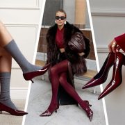 Τάση: Παπούτσια στο χρώμα του δαμάσκηνου